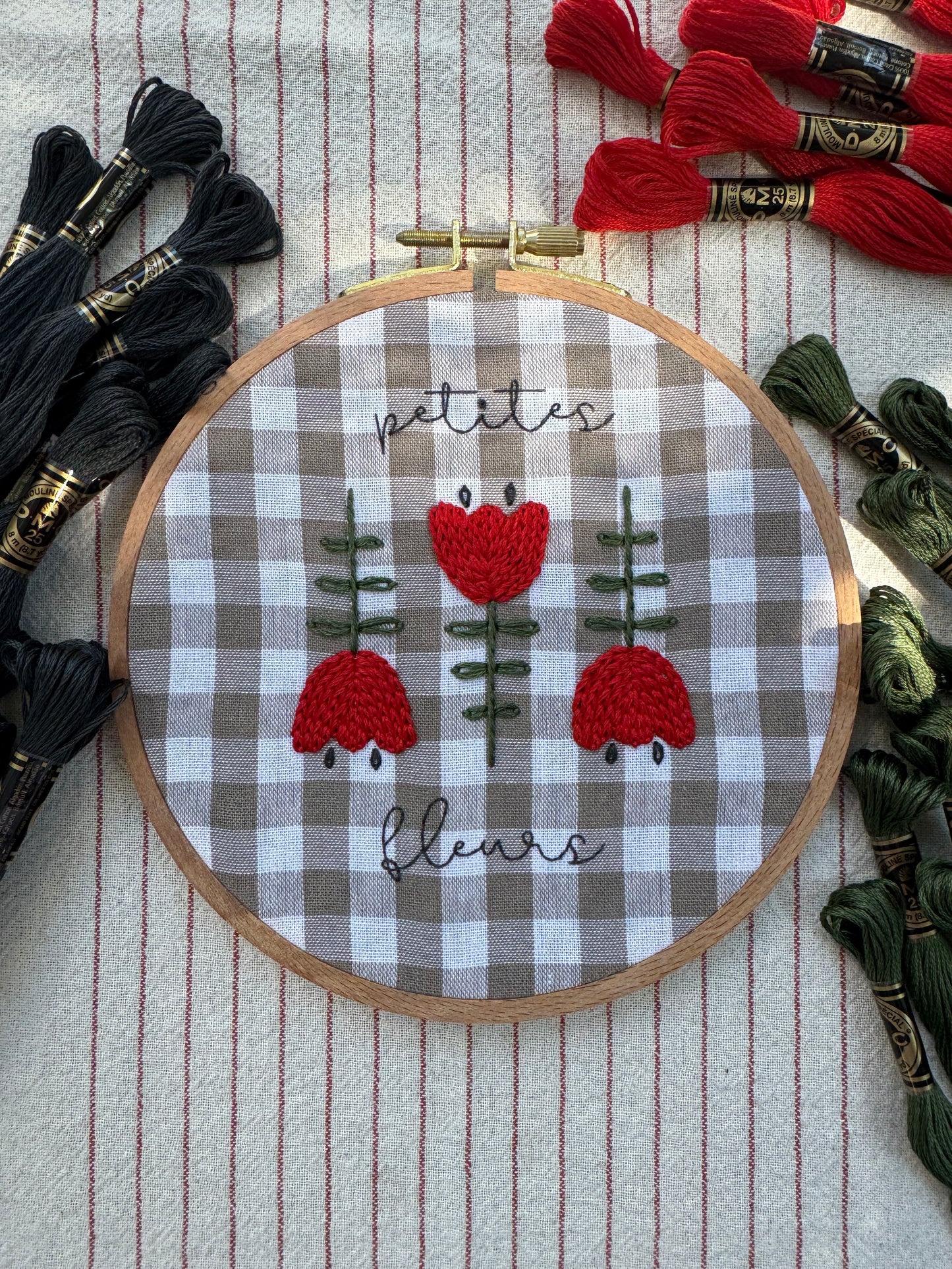 Embroidery Kit - Petites Fleurs
