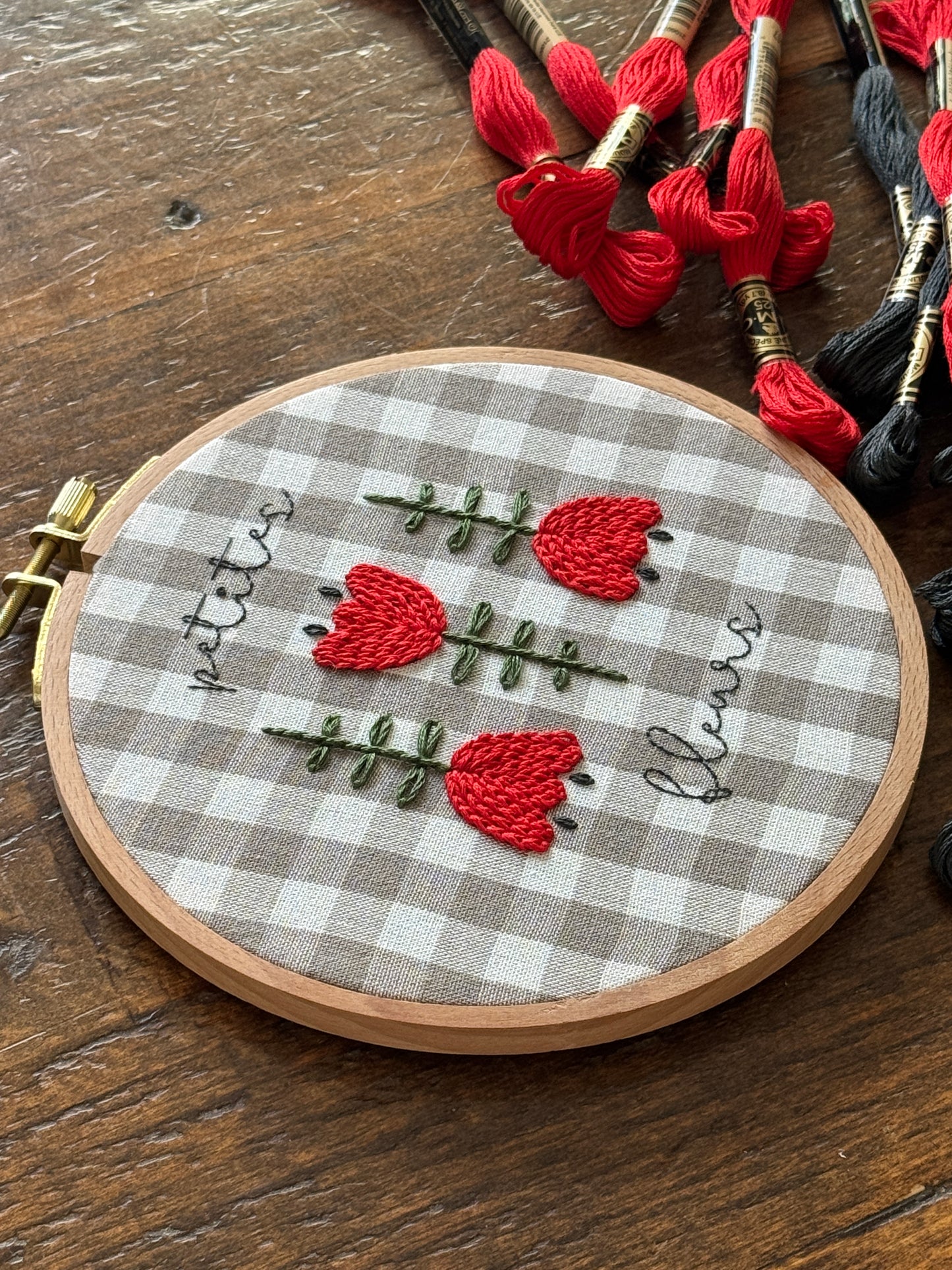Embroidery Kit - Petites Fleurs