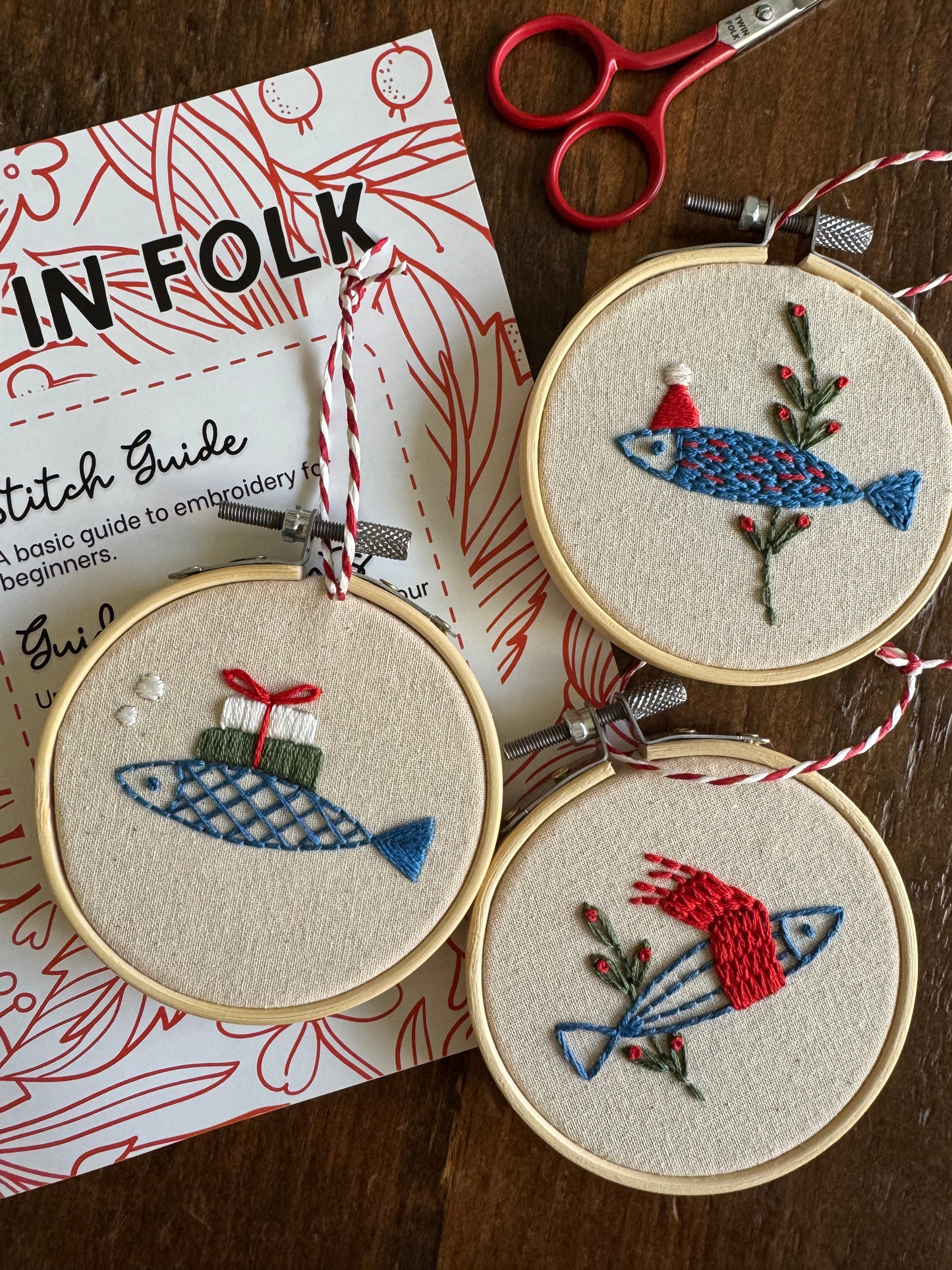 Embroidery Kit - Mistle Fish