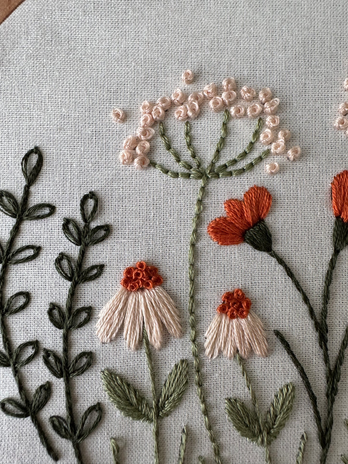 Kit de broderie - Fleurs Sauvages