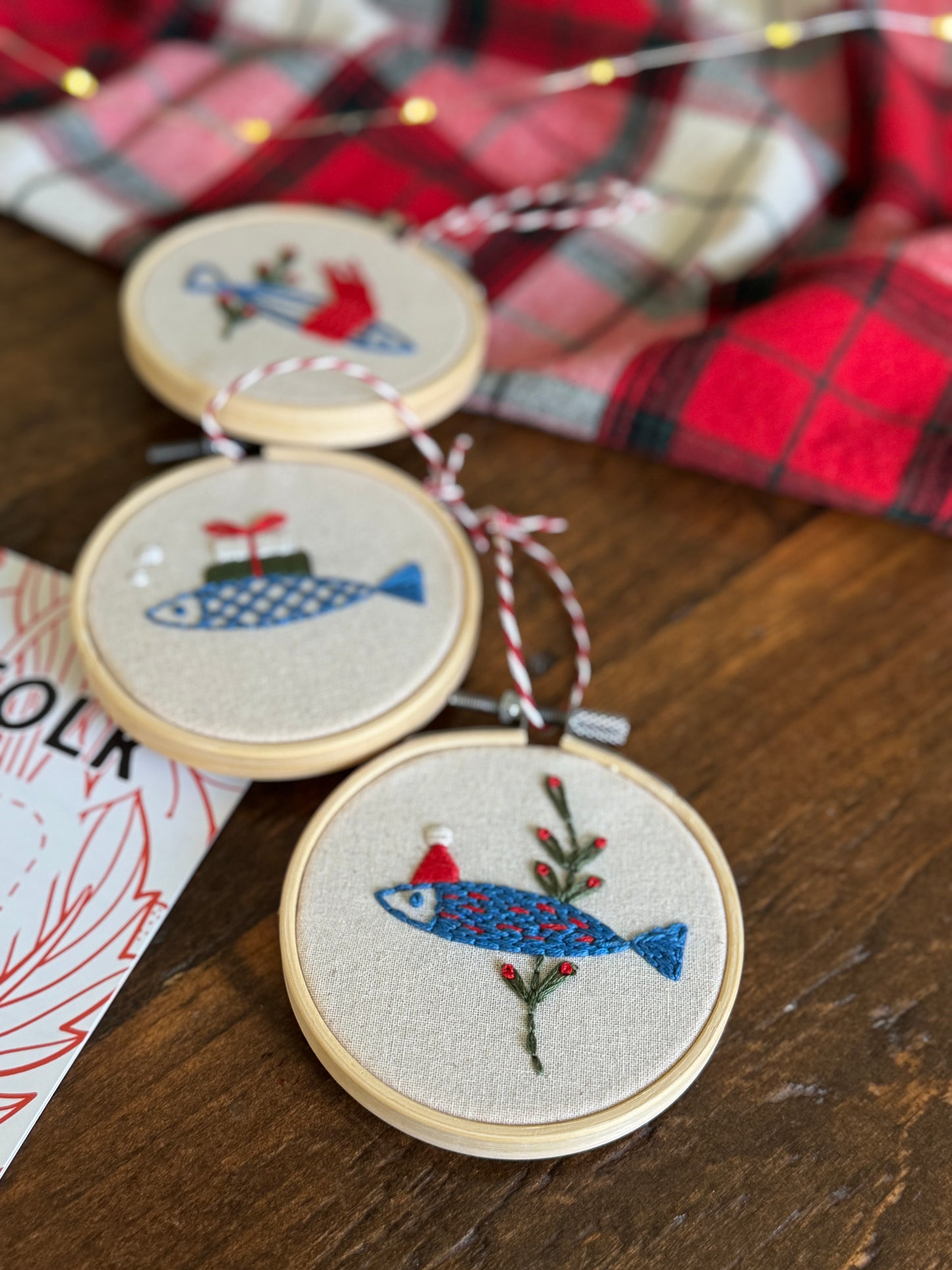 Embroidery Kit - Mistle Fish