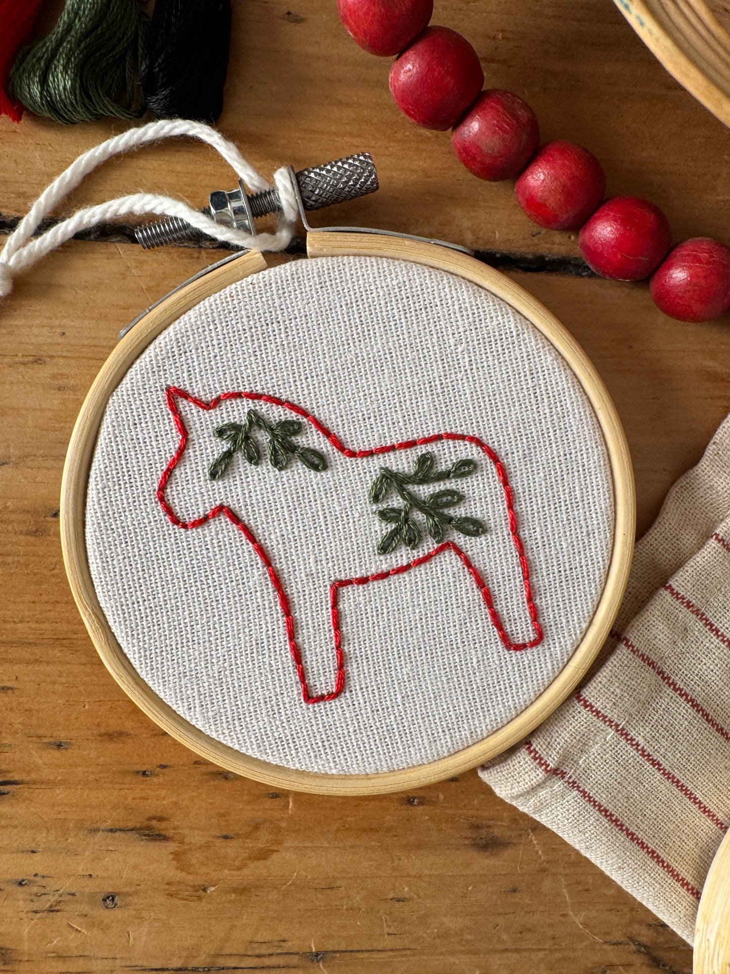 Embroidery Kit - Folk Ornaments