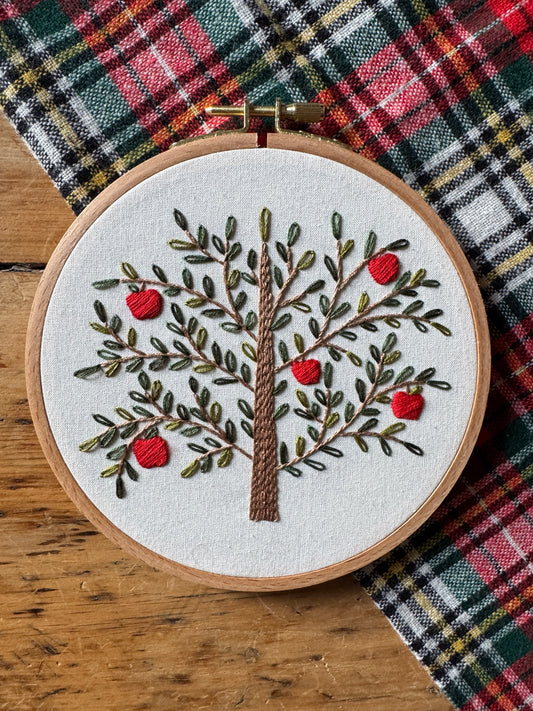 Embroidery Kit - Apple Tree