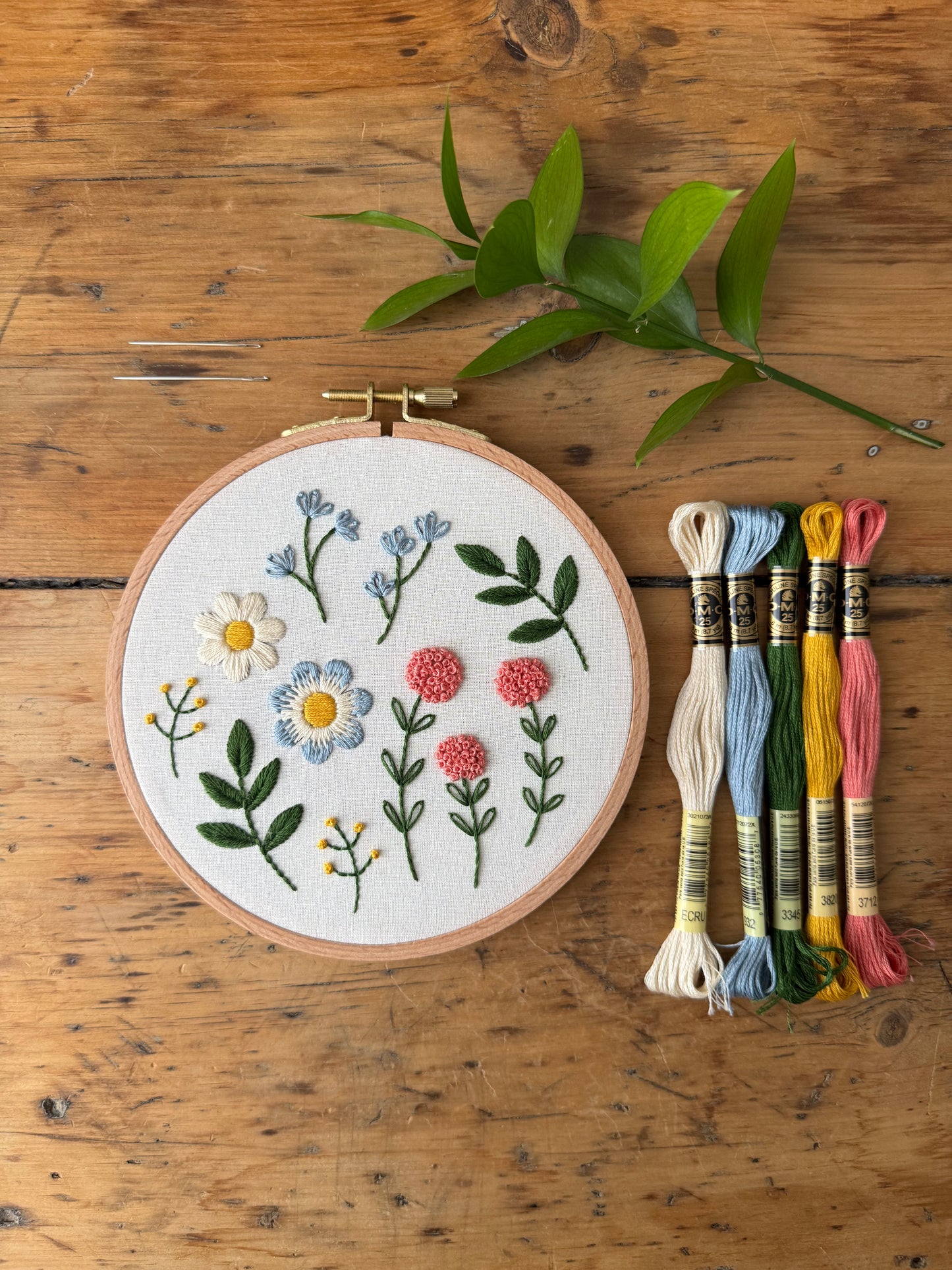 Kit de broderie - Floraison
