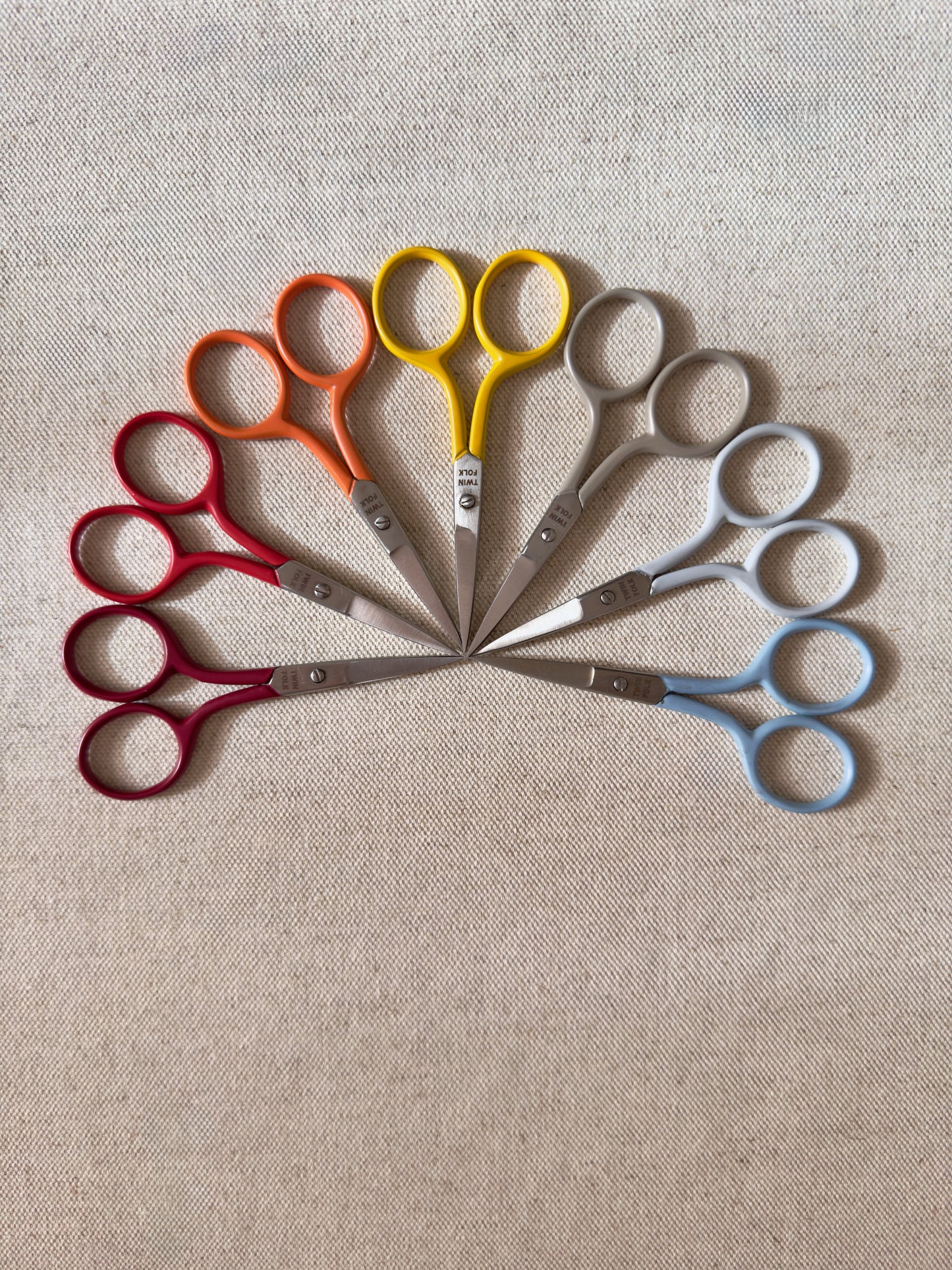 Twin Folk Embroidery Scissors