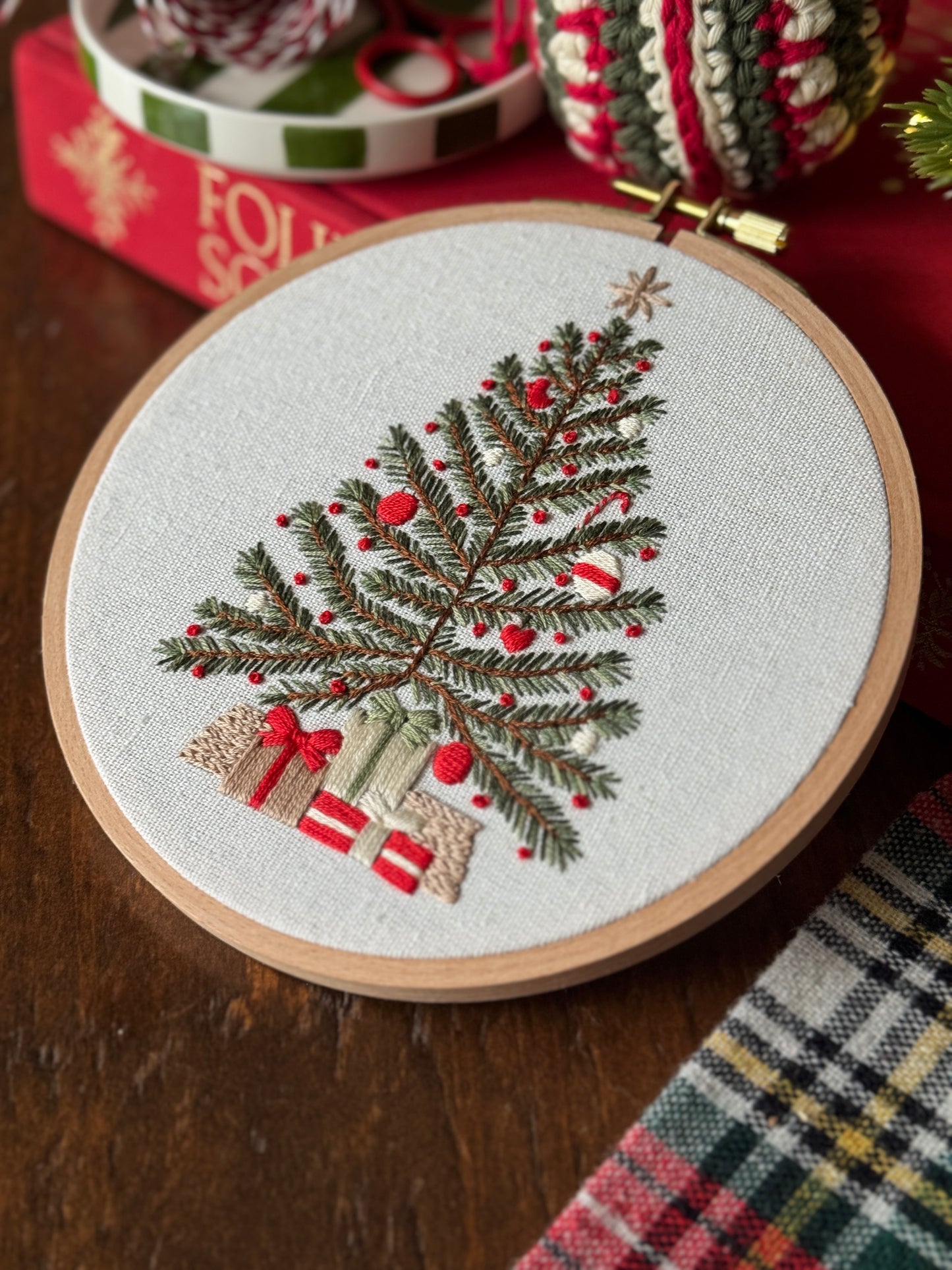 Embroidery Kit - Christmas Tree