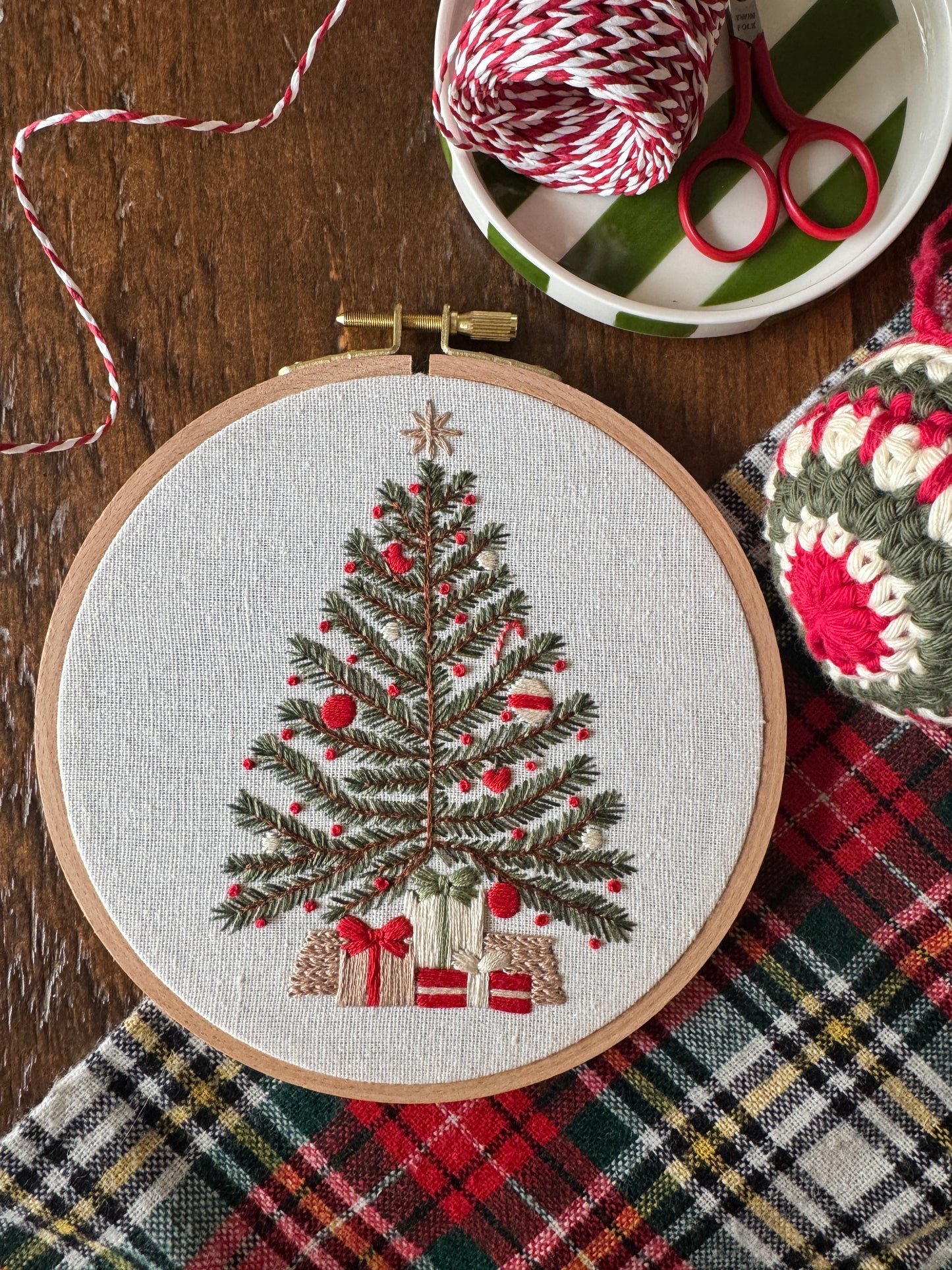 Embroidery Kit - Christmas Tree