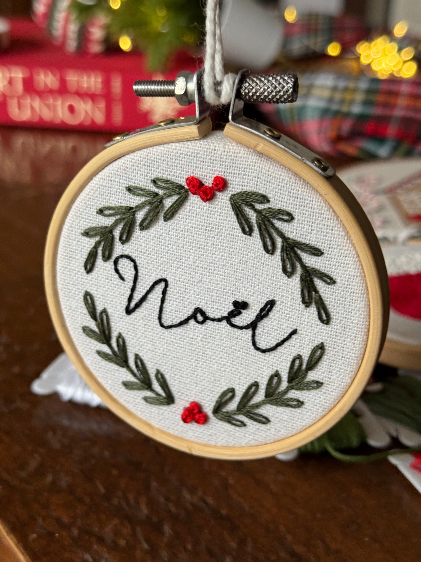 Embroidery Kit - Classic Holiday Ornaments