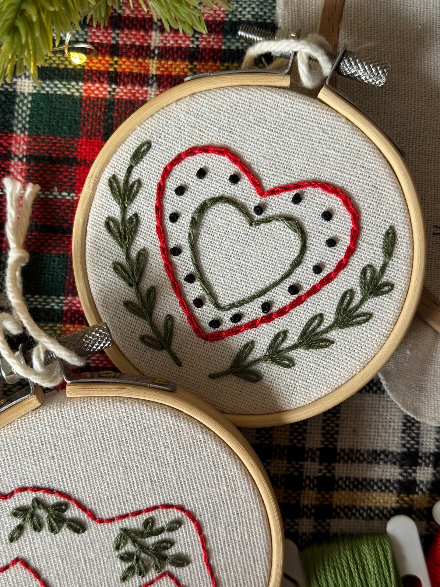 Embroidery Kit - Folk Ornaments