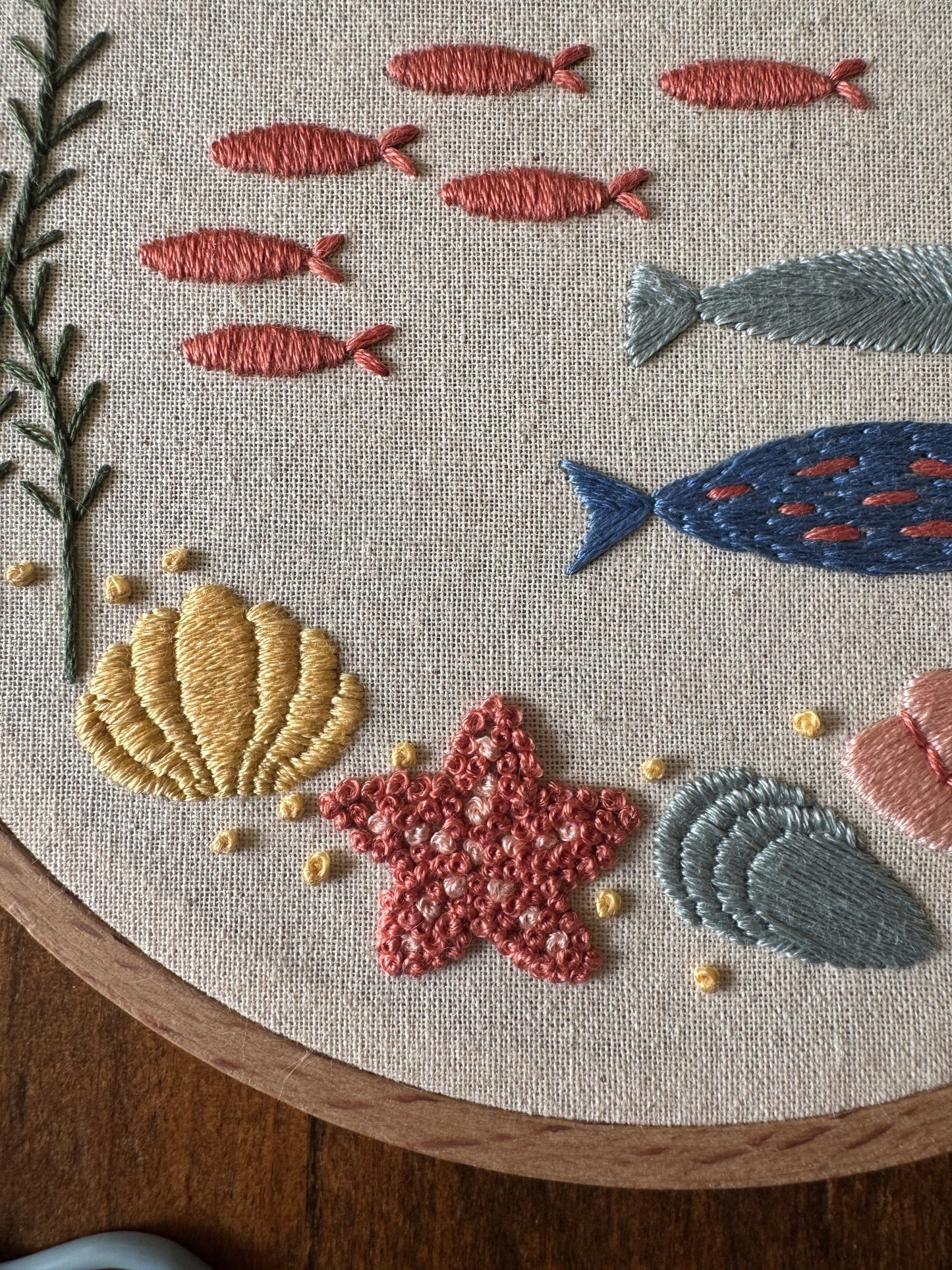 Embroidery Kit - Under the Sea