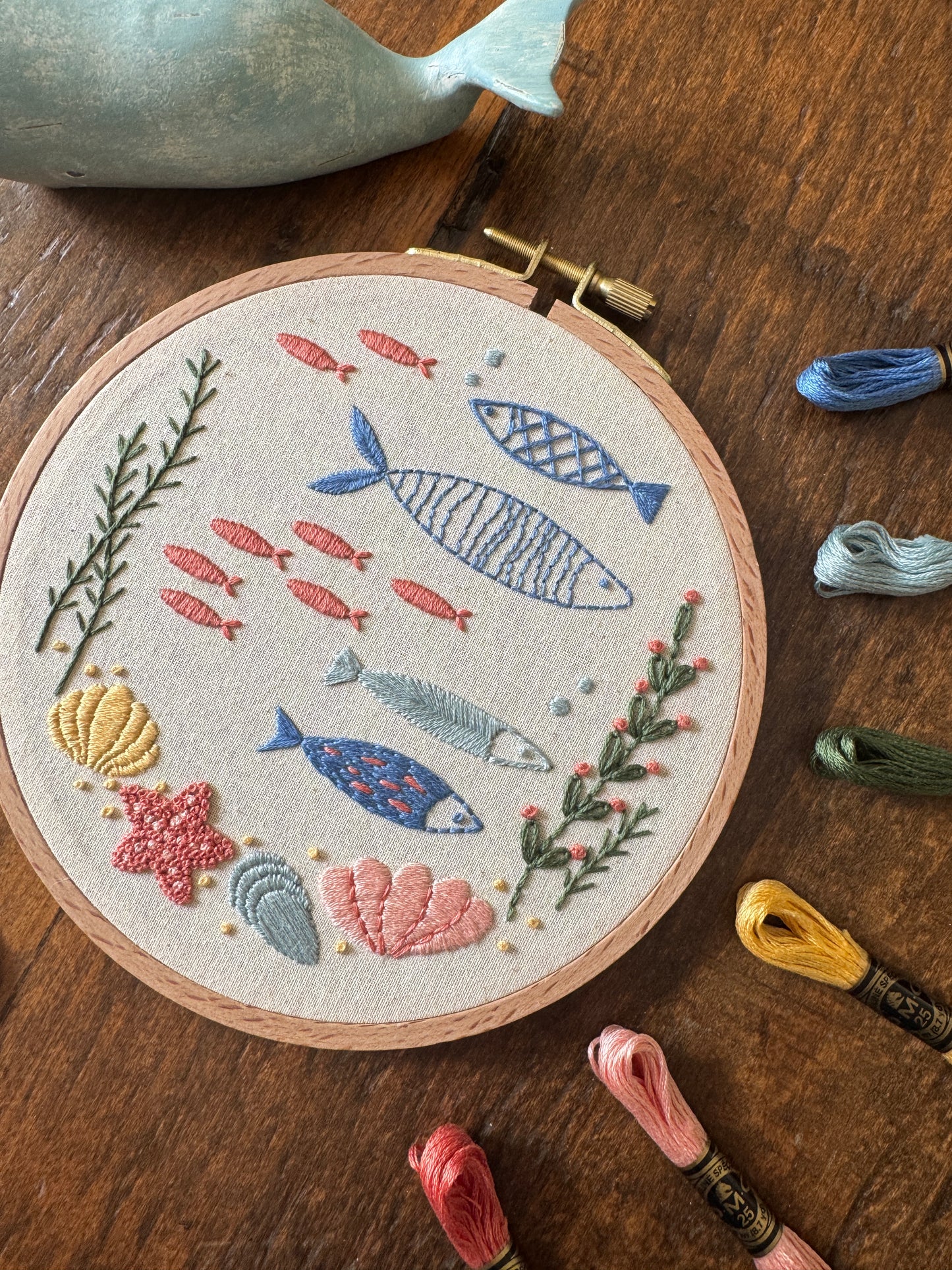 Embroidery Kit - Under the Sea