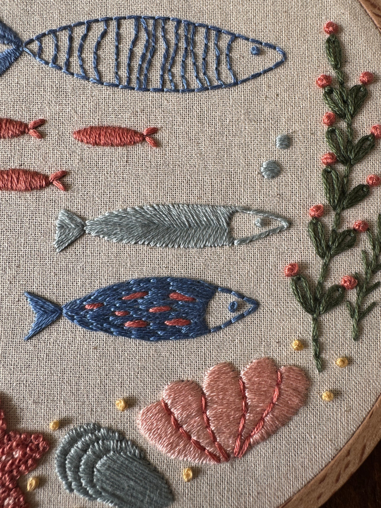Embroidery Kit - Under the Sea