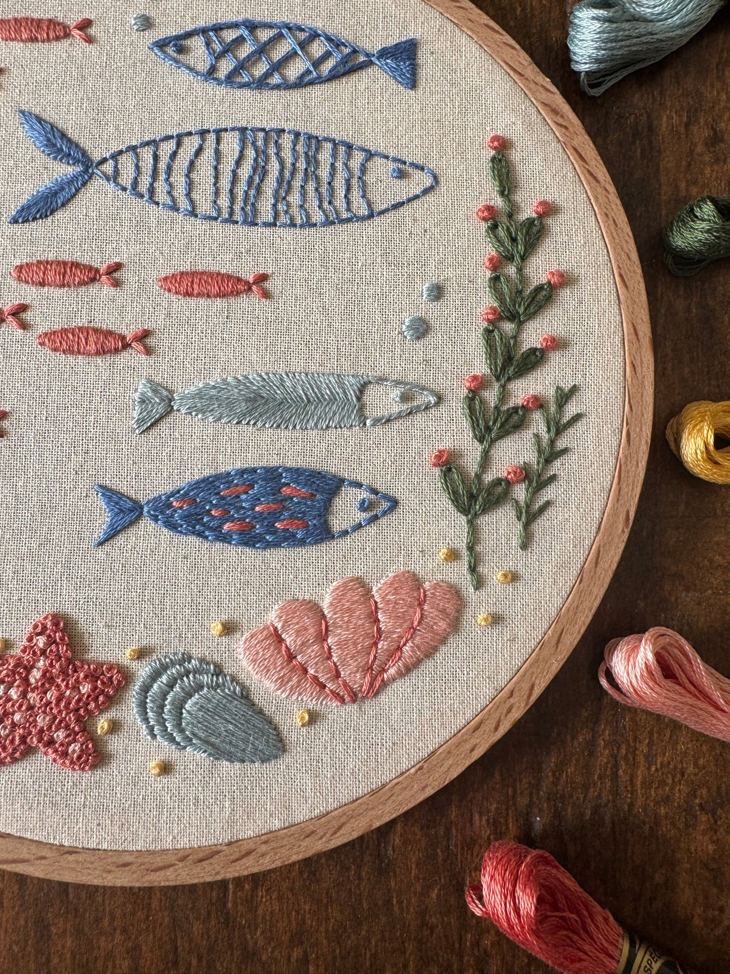 Embroidery Kit - Under the Sea