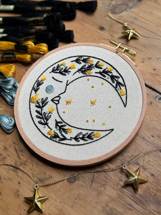 Embroidery Kit - Harvest Moon