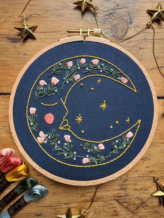 Embroidery Kit - Moonage Daydream